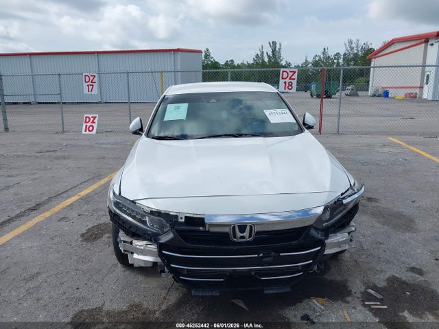 45252442 :رقم المزاد ، 1HGCV1F13MA050607 vin ، 2021 Honda Accord Lx مزاد بيع