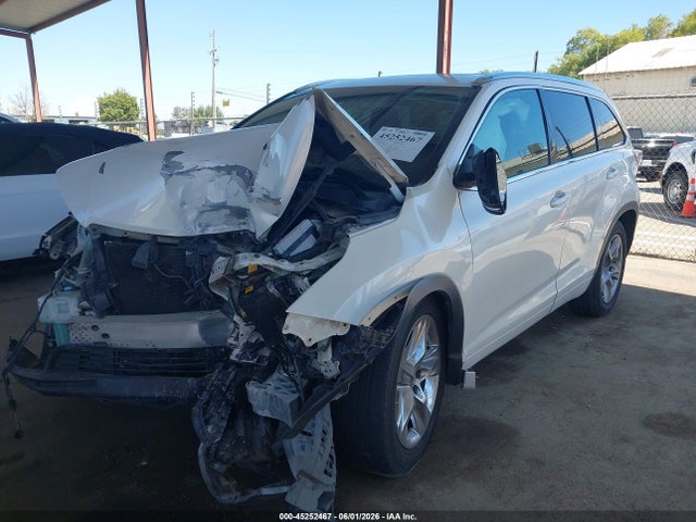 45252467 :رقم المزاد ، 5TDYKRFH2ES010693 vin ، 2014 Toyota Highlander Limited V6 مزاد بيع