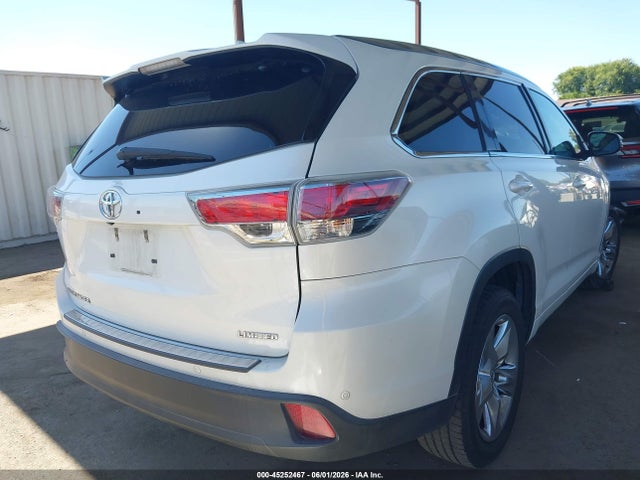 45252467 :رقم المزاد ، 5TDYKRFH2ES010693 vin ، 2014 Toyota Highlander Limited V6 مزاد بيع