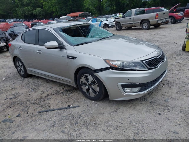 2013 Kia Optima Hybrid Lx მანქანა იყიდება აუქციონზე, vin: KNAGM4AD3D5042812, აუქციონის ნომერი: 45252502