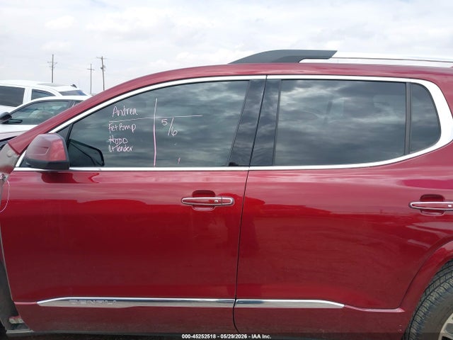 45252518 :رقم المزاد ، 1GKKNPLS7HZ262531 vin ، 2017 Gmc Acadia Denali مزاد بيع