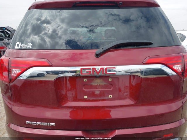 45252518 :رقم المزاد ، 1GKKNPLS7HZ262531 vin ، 2017 Gmc Acadia Denali مزاد بيع