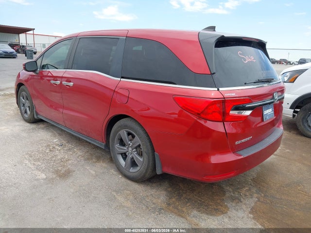 45252531 :رقم المزاد ، 5FNRL6H56NB020571 vin ، 2022 Honda Odyssey Ex مزاد بيع