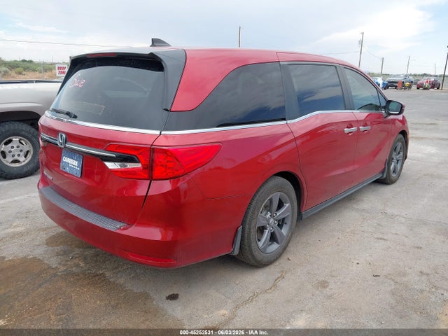 45252531 :رقم المزاد ، 5FNRL6H56NB020571 vin ، 2022 Honda Odyssey Ex مزاد بيع