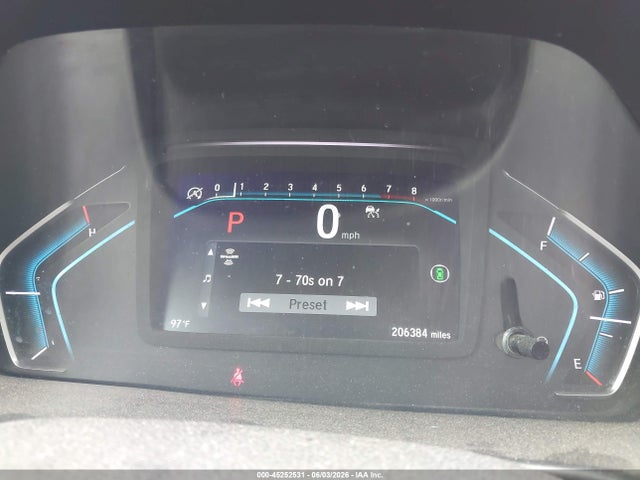 45252531 :رقم المزاد ، 5FNRL6H56NB020571 vin ، 2022 Honda Odyssey Ex مزاد بيع
