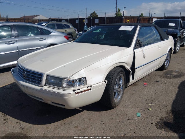 2000 Cadillac Eldorado Esc მანქანა იყიდება აუქციონზე, vin: 1G6EL12Y3YU196898, აუქციონის ნომერი: 45252598