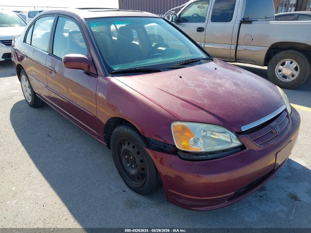 Продажа на аукционе авто 2002 Honda Civic Ex, vin: 1HGES26772L038831, номер лота: 45252634