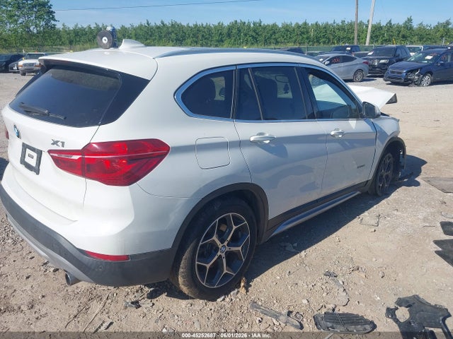 45252687 :رقم المزاد ، WBXHU7C34H5H34134 vin ، 2017 Bmw X1 Sdrive28i مزاد بيع