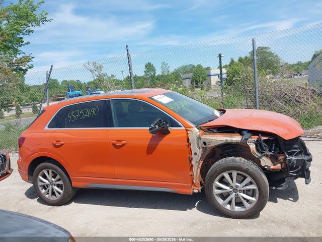 Продажа на аукционе авто 2022 Audi Q3 Premium 45 Tfsi S Line Quattro Tiptronic, vin: WA1DECF33N1149259, номер лота: 45252690