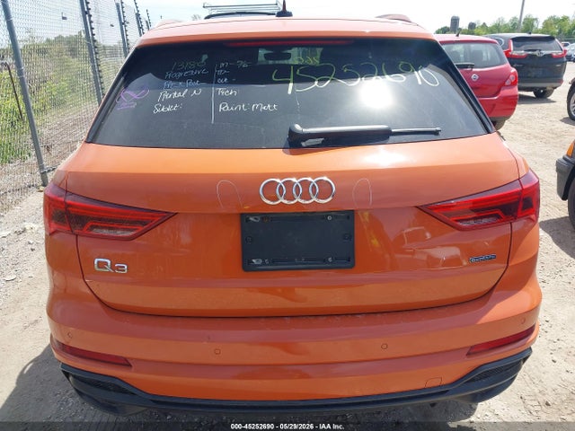 Продажа на аукционе авто 2022 Audi Q3 Premium 45 Tfsi S Line Quattro Tiptronic, vin: WA1DECF33N1149259, номер лота: 45252690