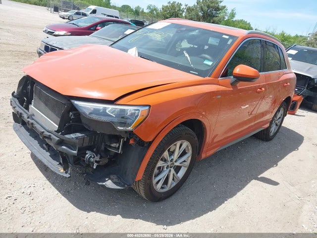 Продажа на аукционе авто 2022 Audi Q3 Premium 45 Tfsi S Line Quattro Tiptronic, vin: WA1DECF33N1149259, номер лота: 45252690