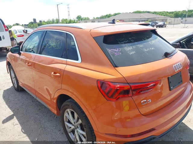 Продажа на аукционе авто 2022 Audi Q3 Premium 45 Tfsi S Line Quattro Tiptronic, vin: WA1DECF33N1149259, номер лота: 45252690