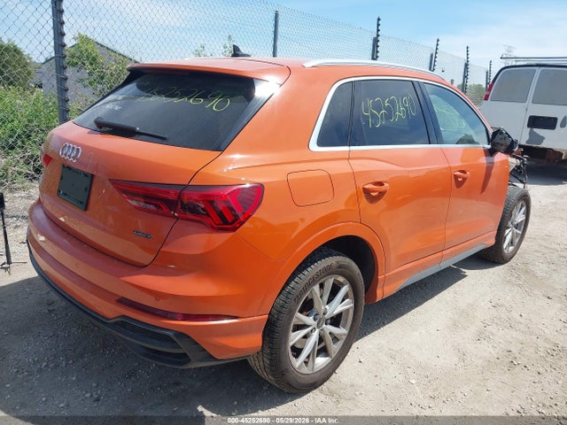 Продажа на аукционе авто 2022 Audi Q3 Premium 45 Tfsi S Line Quattro Tiptronic, vin: WA1DECF33N1149259, номер лота: 45252690