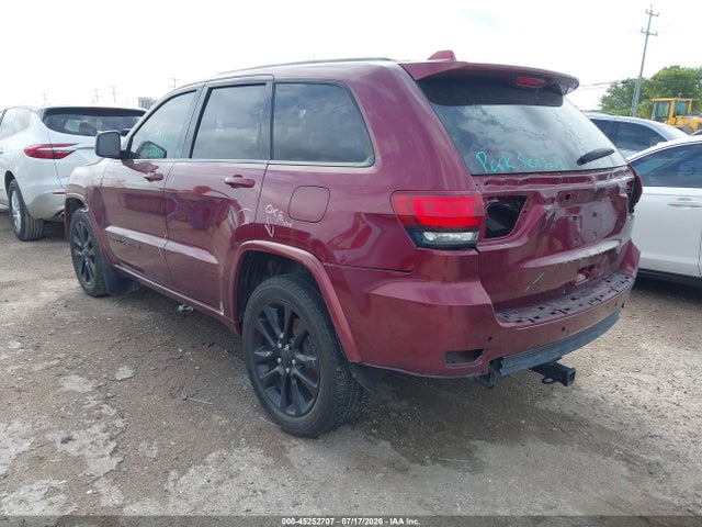 Продажа на аукционе авто 2018 Jeep Grand Cherokee Altitude 4x2, vin: 1C4RJEAG1JC110262, номер лота: 45252707