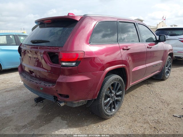 Продажа на аукционе авто 2018 Jeep Grand Cherokee Altitude 4x2, vin: 1C4RJEAG1JC110262, номер лота: 45252707