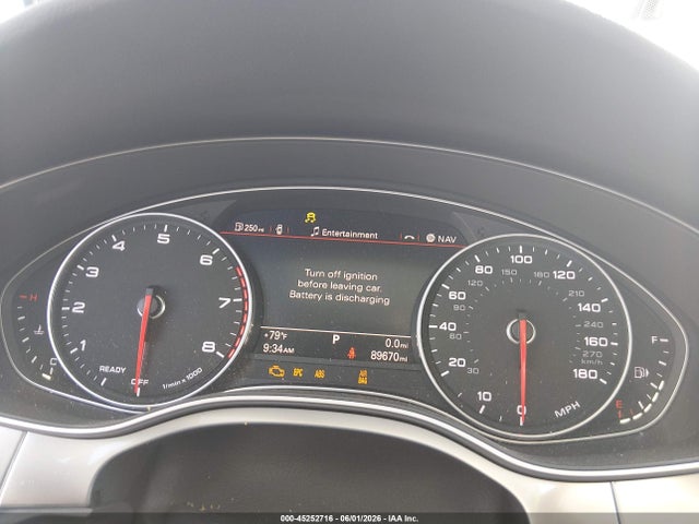 Aukcja sprzedaży 2016 Audi A6 3.0t Premium Plus, vin: WAUFGAFC0GN004430, numer aukcji: 45252716