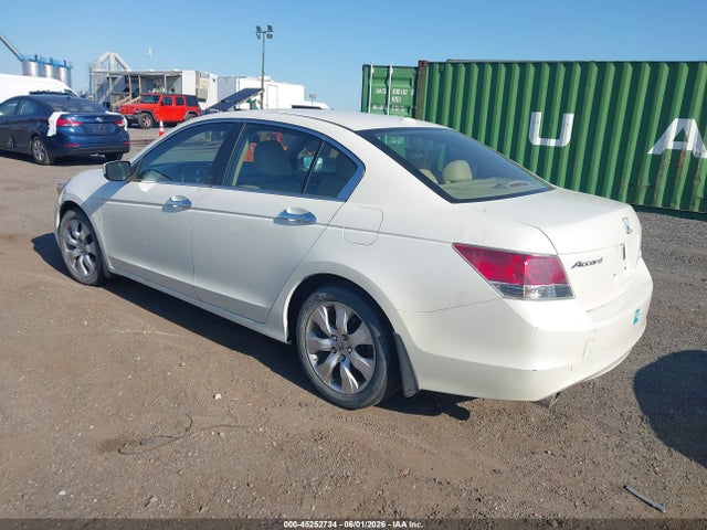 45252734 :رقم المزاد ، 1HGCP3F85AA002105 vin ، 2010 Honda Accord 3.5 Ex-l مزاد بيع