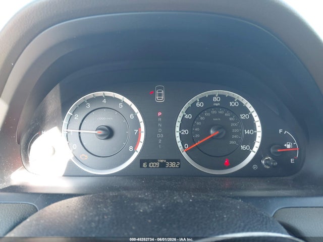 45252734 :رقم المزاد ، 1HGCP3F85AA002105 vin ، 2010 Honda Accord 3.5 Ex-l مزاد بيع