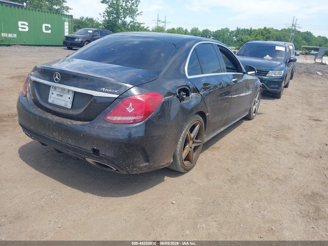45252810 :رقم المزاد ، 55SWF4KB7FU004828 vin ، 2015 Mercedes-benz C 300 Sport 4matic مزاد بيع