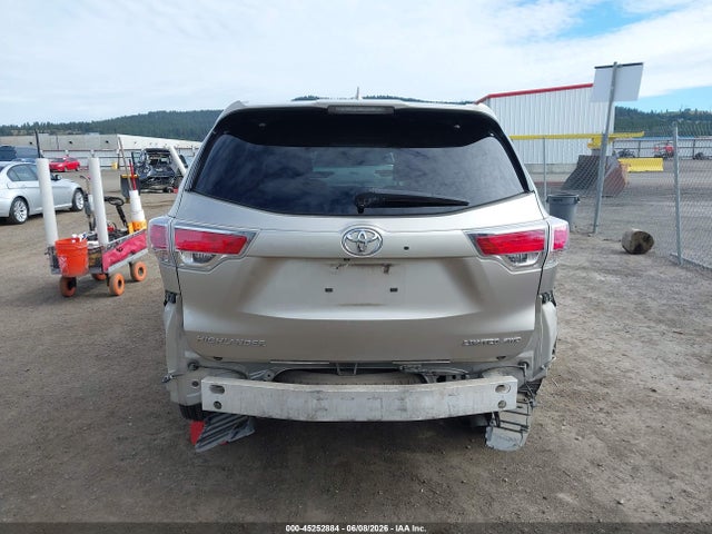 Aukcja sprzedaży 2015 Toyota Highlander Limited V6, vin: 5TDDKRFH8FS146083, numer aukcji: 45252884