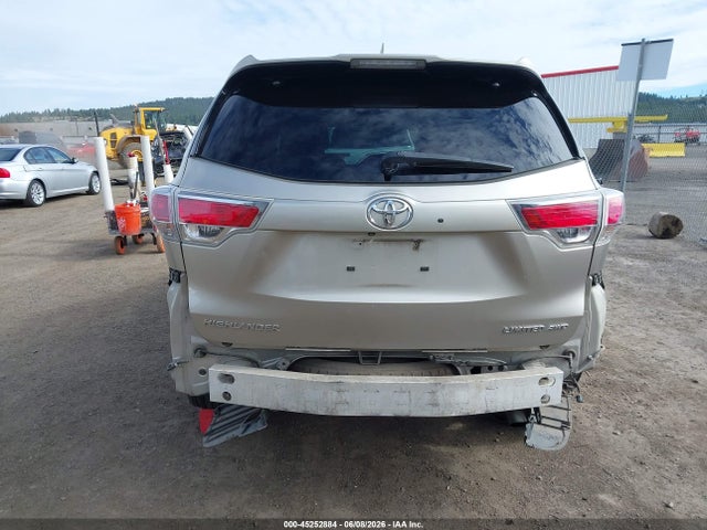 Aukcja sprzedaży 2015 Toyota Highlander Limited V6, vin: 5TDDKRFH8FS146083, numer aukcji: 45252884