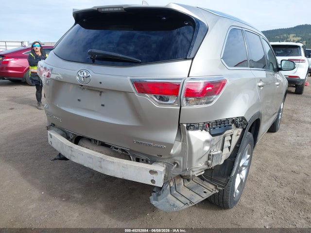 Aukcja sprzedaży 2015 Toyota Highlander Limited V6, vin: 5TDDKRFH8FS146083, numer aukcji: 45252884