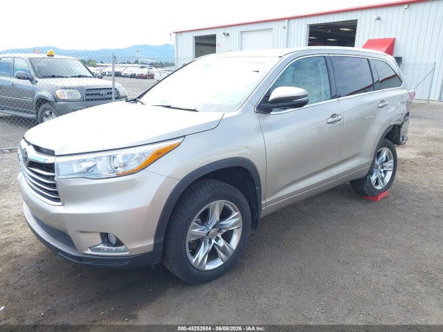 Aukcja sprzedaży 2015 Toyota Highlander Limited V6, vin: 5TDDKRFH8FS146083, numer aukcji: 45252884