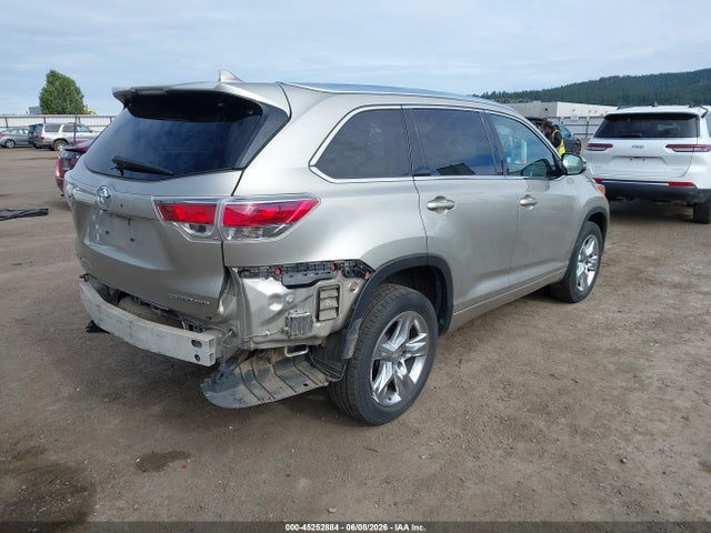 Aukcja sprzedaży 2015 Toyota Highlander Limited V6, vin: 5TDDKRFH8FS146083, numer aukcji: 45252884