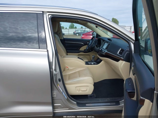Aukcja sprzedaży 2015 Toyota Highlander Limited V6, vin: 5TDDKRFH8FS146083, numer aukcji: 45252884