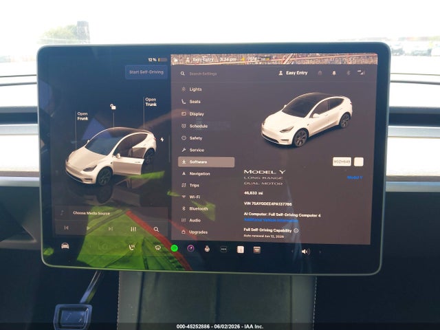 7SAYGDEE4PA137786 Tesla Model Y Awd/long Range Dual Motor All-wheel Drive