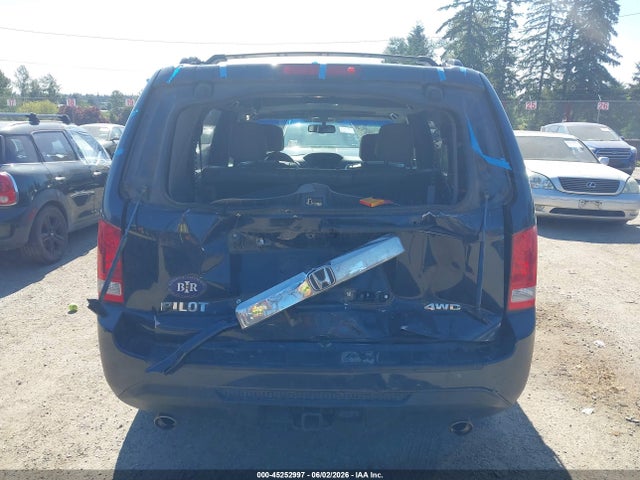 Продажа на аукционе авто 2012 Honda Pilot Ex-l, vin: 5FNYF4H56CB079379, номер лота: 45252997