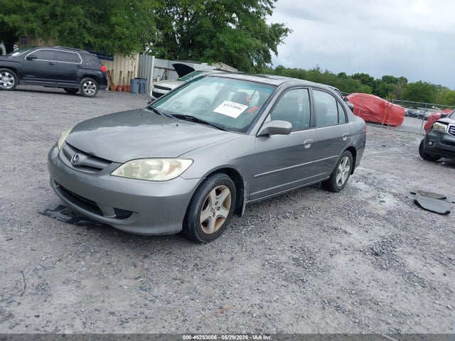 Продажа на аукционе авто 2005 Honda Civic Ex, vin: 2HGES26855H542594, номер лота: 45253006