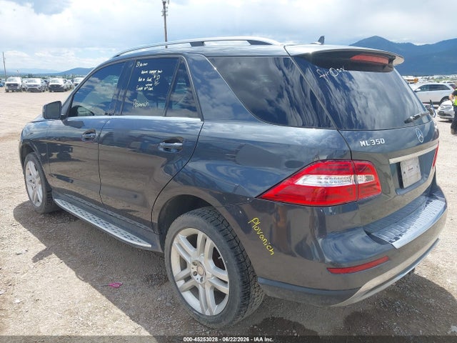 Aukcja sprzedaży 2015 Mercedes-benz Ml 350 4matic, vin: 4JGDA5HB5FA442045, numer aukcji: 45253028