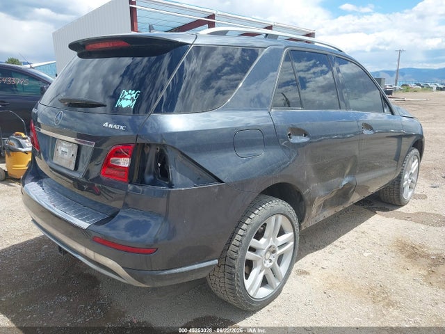 Aukcja sprzedaży 2015 Mercedes-benz Ml 350 4matic, vin: 4JGDA5HB5FA442045, numer aukcji: 45253028