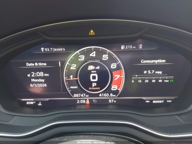 Aukcja sprzedaży 2019 Audi S4 3.0t Premium, vin: WAUB4AF46KA006019, numer aukcji: 45253068