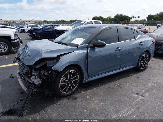 2025 Nissan Sentra Sr მანქანა იყიდება აუქციონზე, vin: 3N1AB8DVXSY227713, აუქციონის ნომერი: 45253097