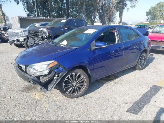 Продажа на аукционе авто 2014 Toyota Corolla S Plus, vin: 5YFBURHE4EP118485, номер лота: 45253111