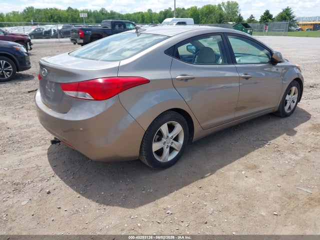 Продажа на аукционе авто 2011 Hyundai Elantra Gls, vin: 5NPDH4AE6BH001087, номер лота: 45253126