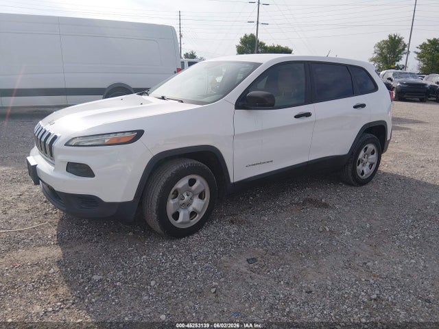 2016 Jeep Cherokee Sport მანქანა იყიდება აუქციონზე, vin: 1C4PJMAB1GW313925, აუქციონის ნომერი: 45253139