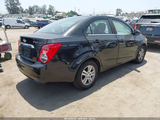 Aukcja sprzedaży 2013 Chevrolet Sonic Lt Auto, vin: 1G1JC5SH1D4180995, numer aukcji: 45253182
