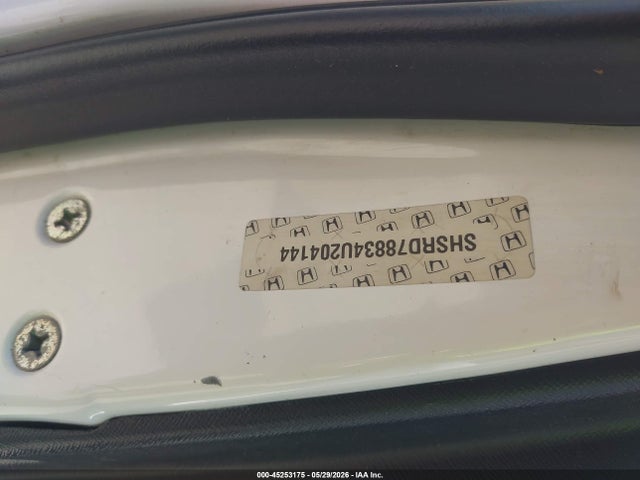 Aukcja sprzedaży 2004 Honda Cr-v Ex, vin: SHSRD78834U204144, numer aukcji: 45253175