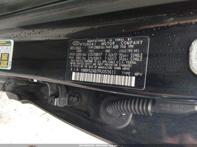 Hyundai Kona Sel 2022 KM8K62AB7PU003611 Image 9