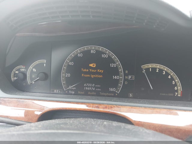 Aukcja sprzedaży 2008 Mercedes-benz S 550, vin: WDDNG71X28A168434, numer aukcji: 45253219