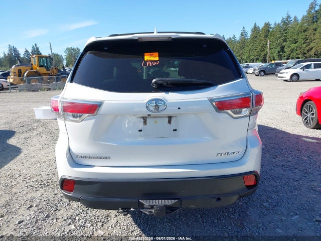 5TDJKRFH8GS303793 Toyota Highlander Xle V6