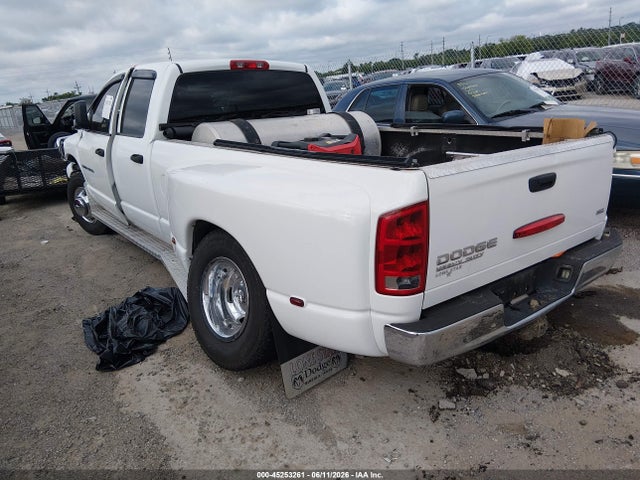 Aukcja sprzedaży 2003 Dodge Ram 3500 Slt/laramie/st, vin: 3D7MA48633G725161, numer aukcji: 45253261