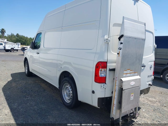 Auction sale of the 2020 Nissan Nv Cargo Nv2500 Hd S High Roof V6, vin: 1N6BF0LY1LN807060, lot number: 45253263