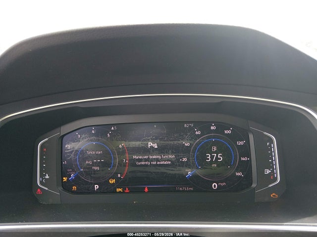 45253271 :رقم المزاد ، 3VV3B7AXXKM089931 vin ، 2019 Volkswagen Tiguan 2.0t Se/2.0t Sel/2.0t Sel R-line/2.0t Sel R-line Black مزاد بيع