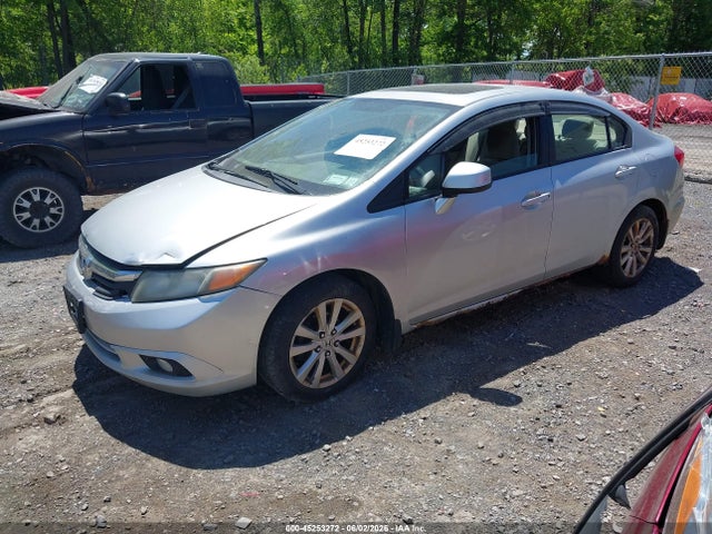 45253272 :رقم المزاد ، 2HGFB2F85CH333938 vin ، 2012 Honda Civic Ex مزاد بيع