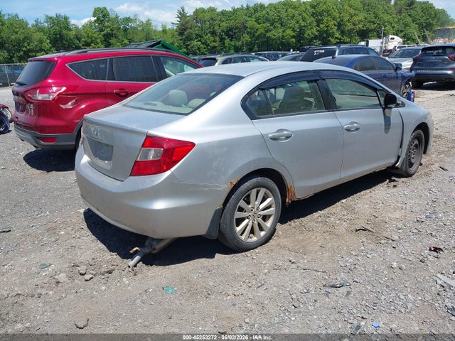 45253272 :رقم المزاد ، 2HGFB2F85CH333938 vin ، 2012 Honda Civic Ex مزاد بيع
