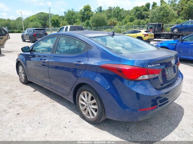 Продаж на аукціоні авто 2016 Hyundai Elantra Se, vin: 5NPDH4AE6GH672606, номер лоту: 45253331